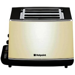 Hotpoint TT 44E AC0 4 Slice Toaster in Cream & Black
